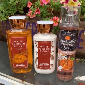 Bath and Body Works White pumpkin and chai